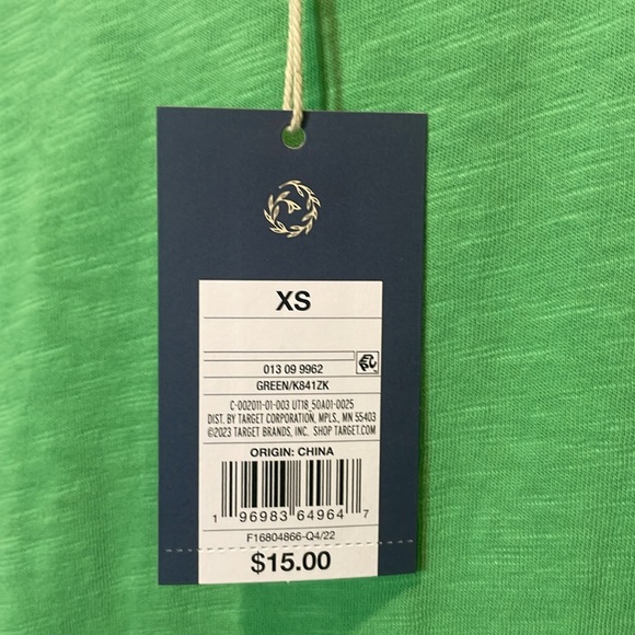 Universal Threads Green Spaghetti Strap T-shirt Dress Size XS - Picture 3 of 3